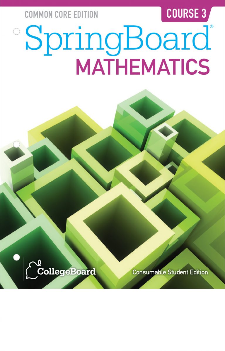 Springboard Mathematics QBSLearning